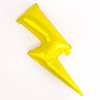 Воздушный шар фольгированный 30" «Молния», фигура