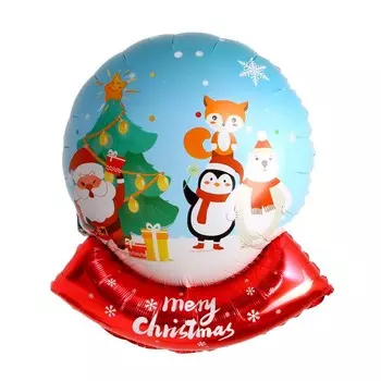 Шар фольгированный 30" «Новогодний шар»
