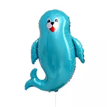 Шар фольгированный 30" «Весёлый морской котик»