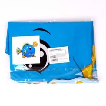 Воздушные шары фольгированные 30" «Зубастая рыбка»