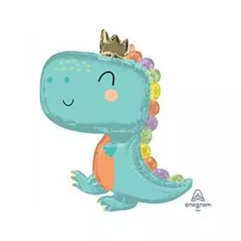 Шар фольгированный 31" «Динозаврик малыш», фигура