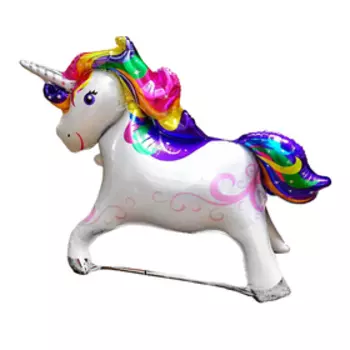 Шар фольгированный 31" «Единорог»