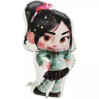 Шар фольгированный 33" «Маленькая Гонщица», фигура