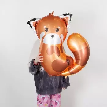 Шар фольгированный 34" «Красная панда», фигура