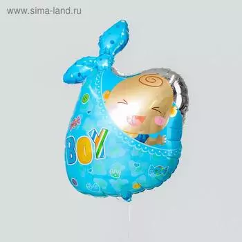Шар фольгированный 34" «Младенец в конверте. Малыш»