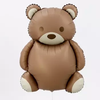 Воздушный шар фольгированный 35" «Милый мишка», фигура