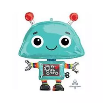 Шар фольгированный 35" «Робот», фигура