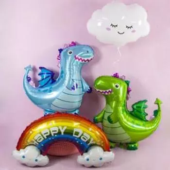 Шар фольгированный 36" «Дракон», фигура