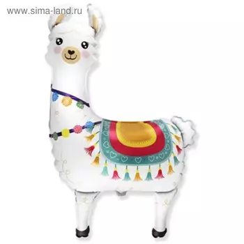 Шар воздушный фольгированный 37" «Лама»