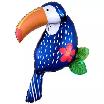 Шар фольгированный 37" «Тукан», фигура