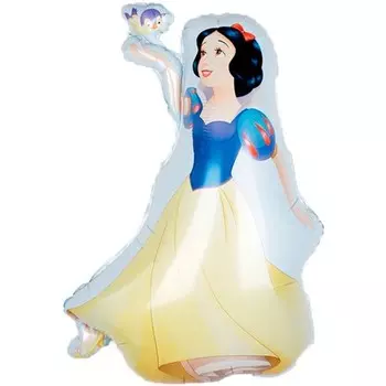 Шар фольгированный 38" фигура "Белоснежка"