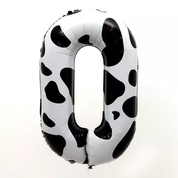 Воздушный шар фольгированный 40" «Цифра 0»