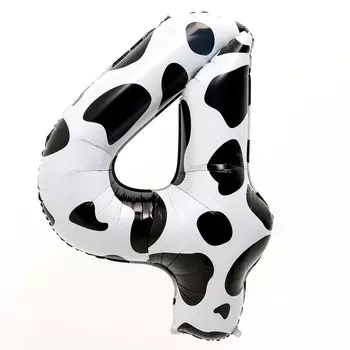 Воздушный шар фольгированный 40" «Цифра 4»