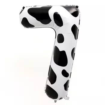 Воздушный шар фольгированный 40" «Цифра 7»