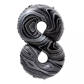 Воздушный шар фольгированный 40" «Цифра 8»