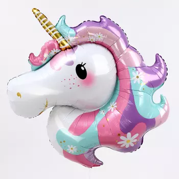Шар фольгированный 40" «Единорог»