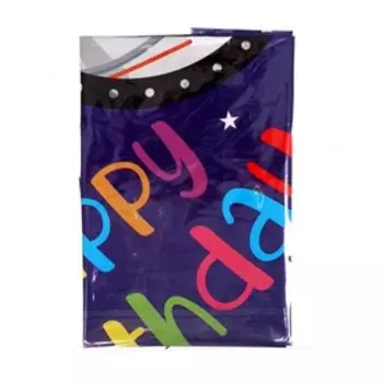 Шар фольгированный 40'' «С днём рождения! Космическая ракета», фигура, 1 шт.