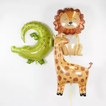 Шар фольгированный 41" «Жираф», фигура
