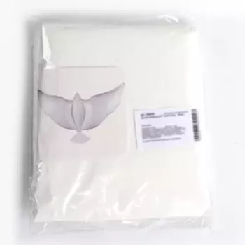 Воздушные шары фольгированные 42" «Голубь», белый