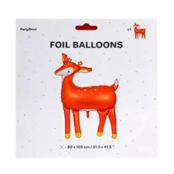 Шар фольгированный 42" «Олень», фигура