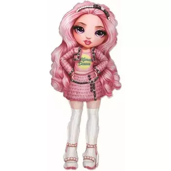 Шар фольгированный 43" фигура "Rainbow High"