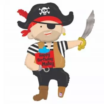 Шар фольгированный 44" «Пират», фигура