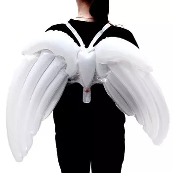 Шар фольгированный 48" «Крылья белые»