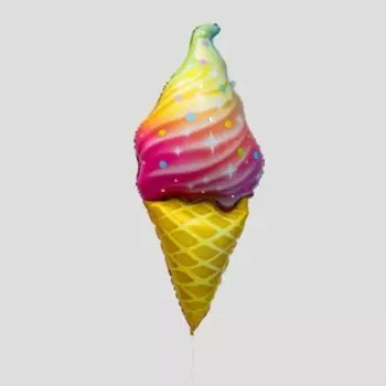 Воздушные шары фольгированные 48" «Мороженое»