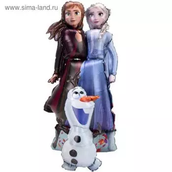 Шар фольгированный 58" «Холодное сердце 2», ходячий