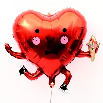 Воздушный шар фольгированный 24" «Сердце»