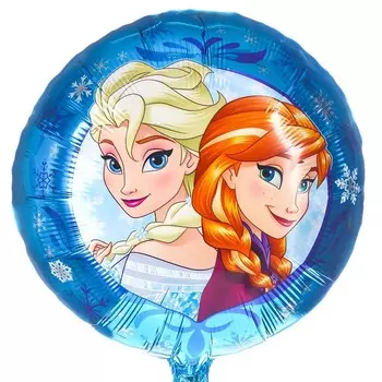 Шар воздушный "Анна и Эльза", 18 дюйм, фольгированный, Холодное сердце