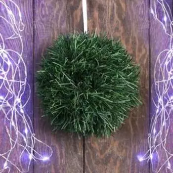 Шар "Хвойный" 12 см (+ - 2см ) микс