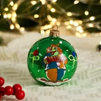 Шар "Клоун с гармошкой" 8 см микс