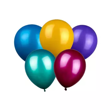 Шар латексный 10" «Яркий», набор 25 шт., цвета МИКС