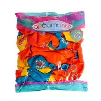 Шар латексный 12" «8 Марта. Весенний праздник», пастель, 1-сторонний, набор 50 шт., МИКС