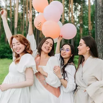 Воздушные шары латексные 12" «Она сказала да», 50 шт.