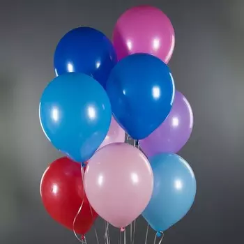 Шар латексный 12", пастель, 100 шт., лаванда