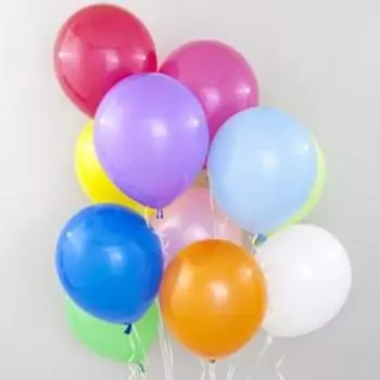 Воздушные шары латексные 12", пастель, 100 шт., МИКС