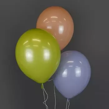 Шар латексный 12", пастель, ретро, 100 шт., оливковый