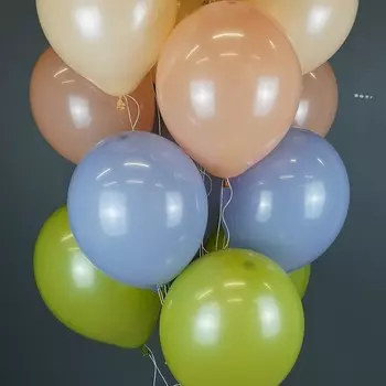 Шар латексный 12", пастель, ретро, 100 шт., тёплый розовый