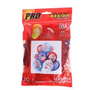 Шар латексный 12" «Праздник НГ! Чудес и подарков», пастель, набор 25 шт., МИКС