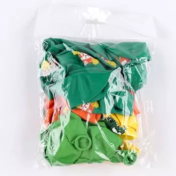 Шар латексный 12" «С днём рождения», динозавр, 25 шт.