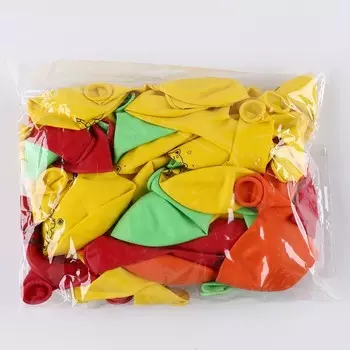 Шар латексный 12" «С днём рождения», пёсик, 50 шт.
