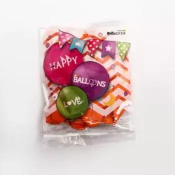 Шар латексный 12", стандарт, набор 12 шт., цвет оранжевый