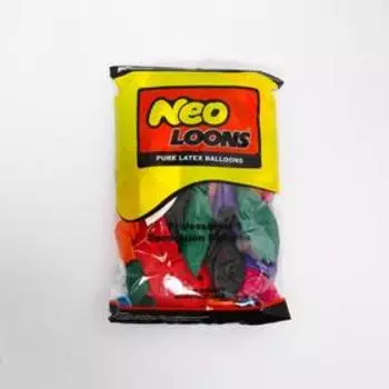 Шар латексный 12", стандарт, набор 50 шт., цвет МИКС