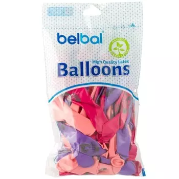 Шары воздушные латексные 14" «Девочка аниме», набор 50 шт., МИКС