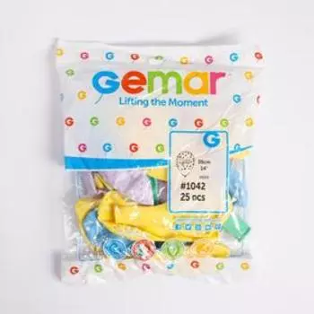 Шар латексный 14" «Самый лучший день», пастель, набор 25 шт., МИКС