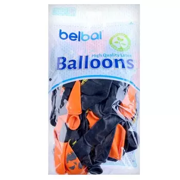 Шар латексный 14" «Тыква», пастель, набор 50 шт.