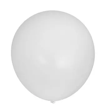 Шары воздушные латексные 32" «Гигант», пастель, 1 шт., белые