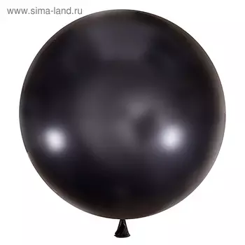 Шар воздушный латексный 36", цвет черный